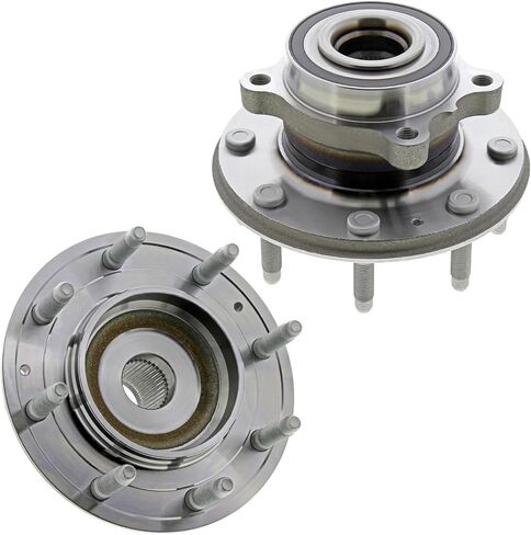 Detroit Axle - 2 محاور العجلات الأمامية لـ Hyundai 2012-2017 Accent Kia Rio ، Assembly Hubs Assembly 2013 2014 2015 2016 in Kuwait