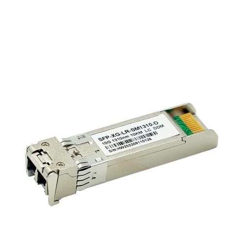 10G وحدة SFP البصرية أحادية الوضع جهاز الإرسال والاستقبال البصري SFP-XG-LR-SM1310-D يتكيف مع مفتاح H3C in Saudi Arabia