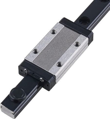 DUCKDOG 4pcs MGN12 650mm Linear Rail, Linear Rail Guide Miniature Linear Slide Guide Rail with 4pcs MGN12H Sliding Block for 3D Printer and CNC Machine in Saudi Arabia