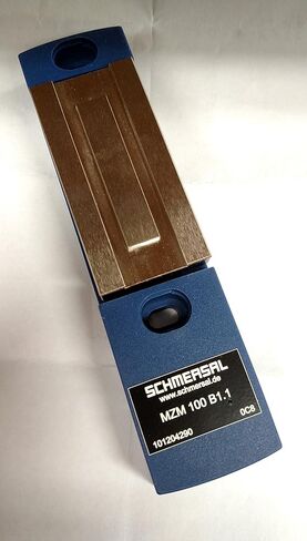SCHMERSAL MZM 100-B1.1 (101204290)، 1 مخرج رقمي، 2 مخرجات أمان PNP، لمفاتيح التعشيق اللولبي من سلسلة MZM 100، مشغل التعشيق اللولبي in Kuwait