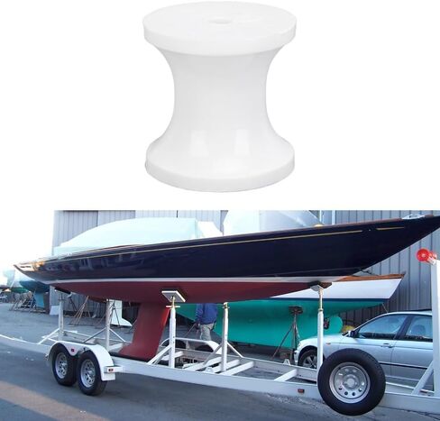 8 مللي متر حفرة 2in مركب مقطورة النايلون الأسطوانة قوية تحمل حمولة الثقيلة البحرية الصف القوس وقف الأسطوانة قارب المقطورات in Kuwait