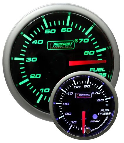 prosport 216bfwgfpsm.psi ضغط الوقود الكهربائي الأخضر - الأبيض 52 مم in Kuwait