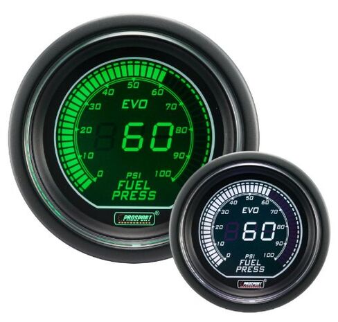 prosport 216bfwgfpsm.psi ضغط الوقود الكهربائي الأخضر - الأبيض 52 مم in Kuwait