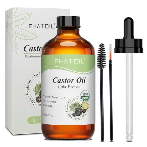 زيت بذور عباد الشمس العضوي للجلد 118 مل (4 fl.oz) ، وزارة الزراعة الأمريكية معتمدة من زيت عباد الشمس المضغوط البارد في زجاجة زجاجية للشعر ، مرطب الجسم ، زيت الناقل ل DIY ، التدليك in Kuwait
