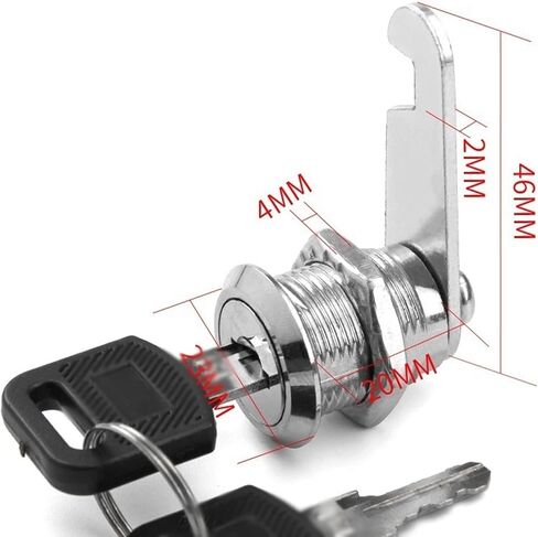 أقفال الأبواب والمزالج أقفال خزانة الأدراج مفاتيح قفل خزانة باب الأثاث لأقفال صندوق المكتب in Kuwait