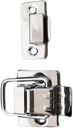 مزلاج قفل مزلاج تبديل غلق بمشبك غلق بمشبك صندوق قفل حالة الصدر المزالج أقفال الربيع الصيد الباب منقار البط خزانة المصيد مشبك أداة قفل و in Kuwait