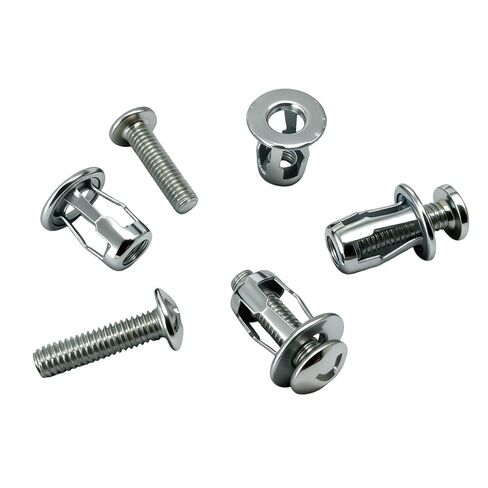 M6 x 1" Hollow Wall Anchors for Drywall, Heavy Duty Hollow Door Anchors - 20 Pack in Saudi Arabia