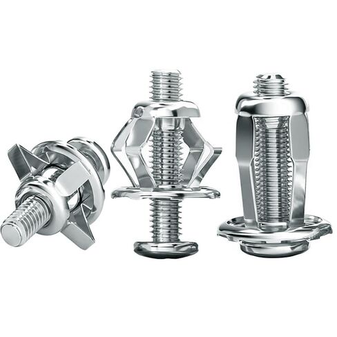 M6 x 1" Hollow Wall Anchors for Drywall, Heavy Duty Hollow Door Anchors - 20 Pack in Saudi Arabia