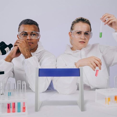 BESTYASH Plastic Pipette Holder Rack Scientific Lab Pipettor Stand 3/4/5/6 Holes Acrylic Pipette Organizer for Laboratory Workstation in Kuwait