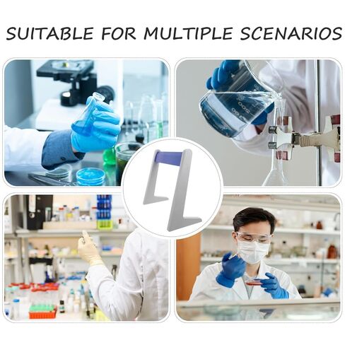 BESTYASH Plastic Pipette Holder Rack Scientific Lab Pipettor Stand 3/4/5/6 Holes Acrylic Pipette Organizer for Laboratory Workstation in Kuwait