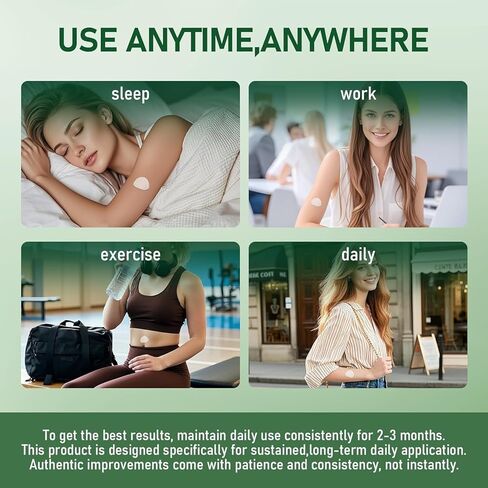 Upgraded Style Moringa 10-in-1 Nano Microdarts Patch, Advanced Moringa Patches, Natural Body Patches for Women and Men - Gentle Formula for All Skin Women and Men in Kuwait