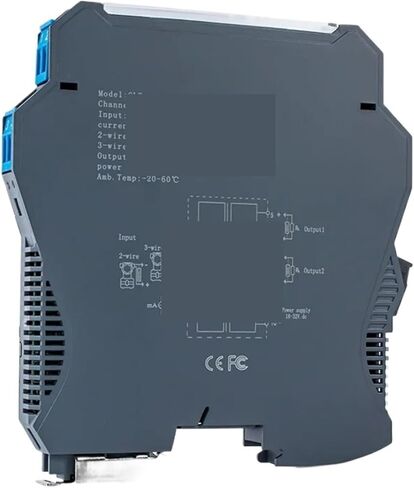 4-20mA to 0-10V 0-5V 1-5V Signal Isolation Distributor 1 Input 3 Output 35mm DIN Rail(Input 0-10v,Output 1-5V) in Saudi Arabia