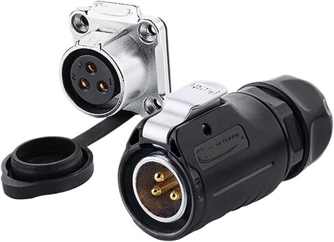 LP-20 Industrial Aviation Socket 3-core 5-hole 20A Power Signal Connector(Male plug) in Kuwait