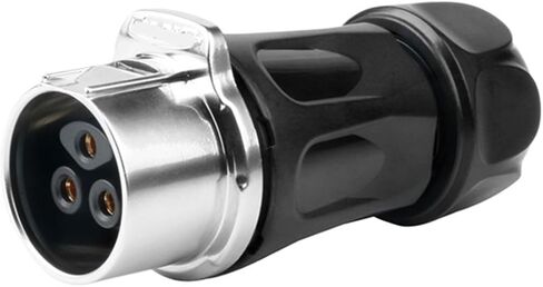 Aviation male and female butt connector 3-pin LP24 screw wiring industrial connector lock wire style(Flange reverse installation) in Kuwait