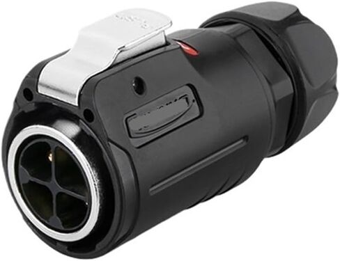 LP-24 aviation and socket threaded tightening 4-pin gold-plated male and female pin industrial connector(Male plug) in Kuwait