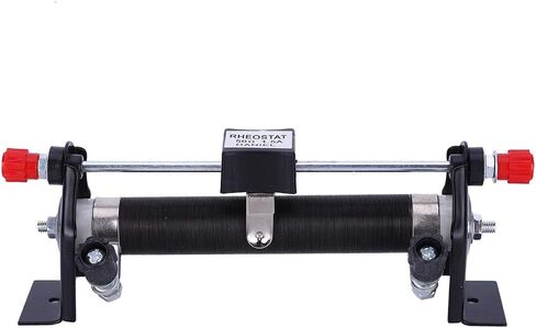 Hapivida Rheostat, Durable Adjustable Slide Rheostat 1.5A 50Ω with Metal Bracket for Circuit Control and Voltage Regulation in Laboratory Equipment in Saudi Arabia