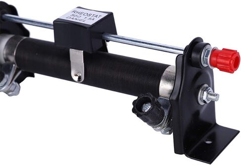 Hapivida Rheostat, Durable Adjustable Slide Rheostat 1.5A 50Ω with Metal Bracket for Circuit Control and Voltage Regulation in Laboratory Equipment in Saudi Arabia