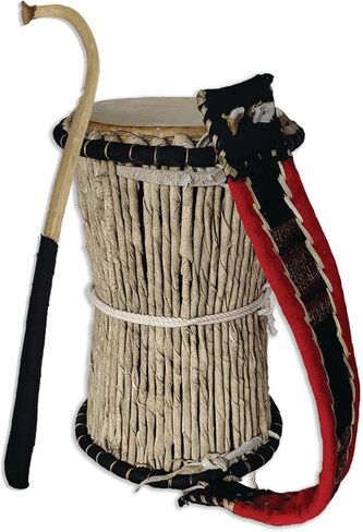 Traditional African Talking Drum (Traditional Nigerian Percussion Instrument) | 11" | Gángan | Kalangu | in Saudi Arabia
