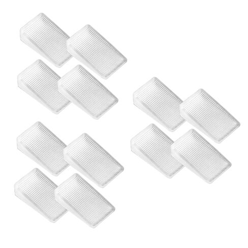 LIFKOME Shims 12pcs Adjustable Furniture Levelers for Cabinets and Home Improvement Non-Slip Design for Stable Leveling in Saudi Arabia
