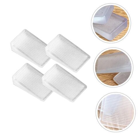 LIFKOME Shims 12pcs Adjustable Furniture Levelers for Cabinets and Home Improvement Non-Slip Design for Stable Leveling in Saudi Arabia