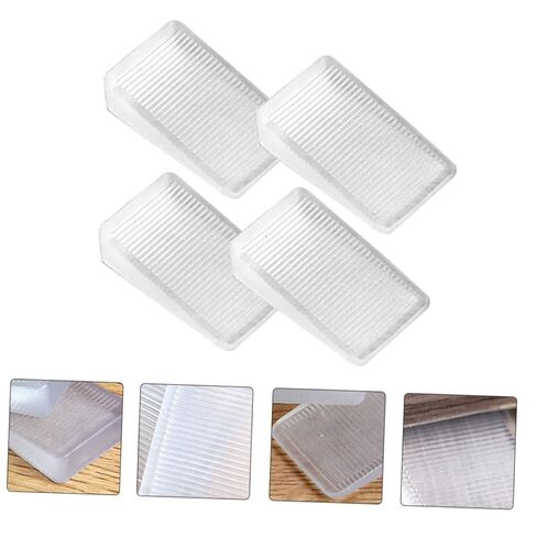 LIFKOME Shims 12pcs Adjustable Furniture Levelers for Cabinets and Home Improvement Non-Slip Design for Stable Leveling in Saudi Arabia