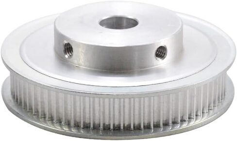 بكرات حزام التوقيت Lnanqing GT 60 أسنان 2M 2GT توقيت بكرة تتحمل 5/6/6.35/8/10/12/14/15 مم لـ GT2 عرض الحزام المتزامن المفتوح 6/10 مم ترس 60 أسنان 60T، كفاءة نقل عالية (15 مم، لعرض الحزام in Kuwait