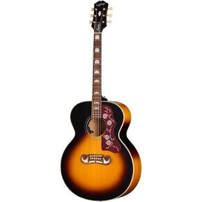 Epiphone J-200 Studio Jumbo Acoustic Electric, Vintage Sunburst with Bag in Saudi Arabia