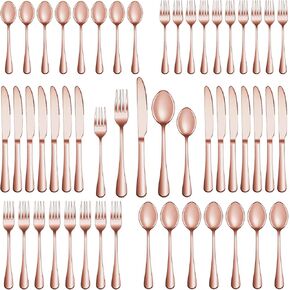 20 Piece Silverware Set Service for 4,Premium Stainless Steel Flatware Set,Mirror Polished Cutlery Utensil Set,Durable Home Kitchen Eating Tableware Set,Include Fork Knife Spoon Set,Dishwasher Safe in Kuwait