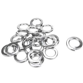 غسالات، غسالة مسطحة، غسالات 20 قطعة غسالة فضية من الفولاذ المقاوم للصدأ قفل زنبركي مسطح الخصائص الميكانيكية M12-M20 قفل (20 قطعة M20) in Kuwait