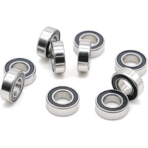 MR126RS تحمل 6x12x4 مم مصغرة MR126-2RS RU الكرات الأزرق مختومة 10 قطعة in Kuwait