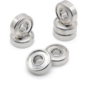 608ZZ تحمل 8x22x7 مم محامل كروية مصغرة 608Z EMQ الصف 608ZZ-تحمل 10 قطعة in Kuwait