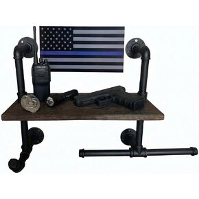 Heavy Duty Tactical Gear Rack Wall Mount Police Vest Hanger Plate Carrier Stand Storage Rack Display Stand for Police, Motorcycle, Cycling for Helmet, Belt, Football Suit (1) in Kuwait