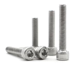 A2-70 304 Stainless Steel M4 4/5/6/8-50MM DIN912 Hexagon Hex Socket Cap Allen Head Bolt Screw 20Pcs(6mm) in Saudi Arabia