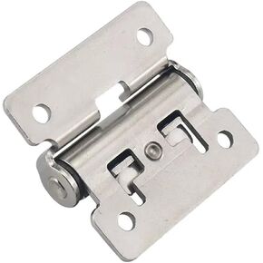 304 الفولاذ المقاوم للصدأ التخميد المفصلي توقف 180 درجة عزم الدوران الافتتاحي المعدات الصناعية 1 قطعة (36 × 32 مللي متر) in Kuwait