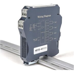 1 قطعة 24 فولت تيار مستمر إمدادات الطاقة إشارة المعزل حلقة بالطاقة 4-20mA/0-20mA/0-5 فولت/0-10 فولت إشارة المعزل الارسال (0-10 فولت in_24V_0-10V) in Kuwait