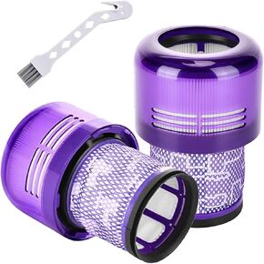 مناسبة لملحقات دايسون V15/V11/SV14 مكنسة كهربائية لاسلكية محمولة باللون الأرجواني مكنسة كهربائية عنصر مرشح شبكة مرشح in Kuwait