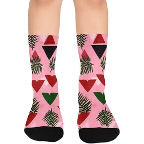 جوارب السرخس والمثلث للمشي لمسافات طويلة - جوارب شتوية حرارية سميكة دافئة للأولاد والبنات الصغار للمدرسة، والارتداء اليومي والأنشطة الخارجية in Kuwait