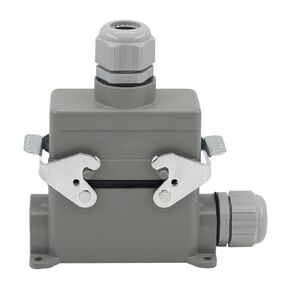 Heavy Duty Connector HDC-HE-016 High Base 16 Core Pins Waterproof Sand Proof Industry Socket 500V 16A(Top line) in Kuwait