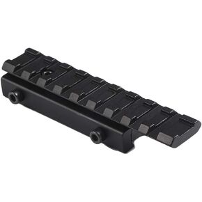 محول حامل السكك الحديدية - يحول الأخاديد المتوافقة مقاس 3/8 بوصة إلى ويفر/بيكاتيني مقاس 7/8 بوصة للنطاق والحلقات التي تناسب طراز مارلين .22 60SN 60 795 91 Savage .22 موديل 64 ستيفنز 62 بندقية in Kuwait