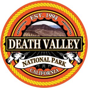 Death Valley National Park Sticker 3 Inch Laptop Decal Apparel in Saudi Arabia
