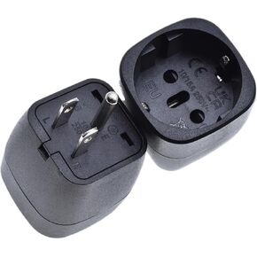 220 V socket adapter(EU-6 white,2PCS) in Kuwait