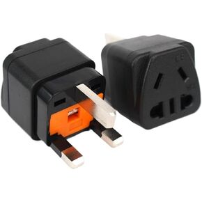 شاحن منفذ تيار متردد من النوع G (WK-7 أسود) in Kuwait