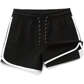 MEILONGER بنين بنات سروال سباحة قصير جذوع 2 في 1 لباس سباحة للأطفال سريع الجفاف بوردشورت قيعان ملابس السباحة in Kuwait