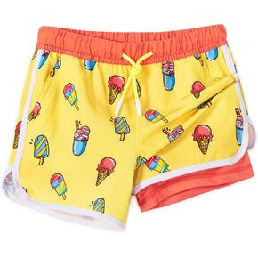 سروال سباحة للأولاد مع بطانة ضغط، شورت سباحة عتيق سريع الجفاف، بدلة سباحة للأطفال الصغار مع جيوب in Kuwait