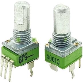 5Pcs/Lot RK09 Vertical Single Link Precision Volume C100K A250K 15MM Half Shaft(C100K) in Kuwait