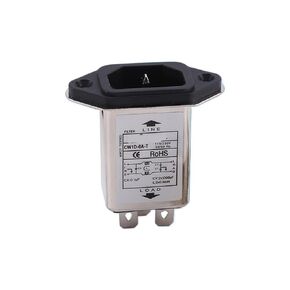CW1D-3A/6A/10A-T Power Filter Anti-Interference 220V pin Socket Fuse Purification Power Supply(CW1D-6A-T) in Kuwait