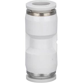 Pu/Pg مستقيم من خلال تقليل المفصل الهوائي أسود أبيض القصبة الهوائية البلاستيك 4-6-8-10 1 قطعة (Whitepu16) in Kuwait