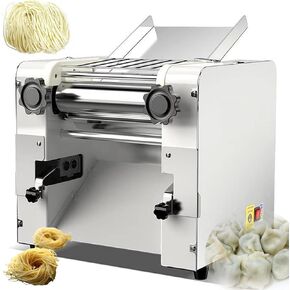 2200W Electric Pasta Making Machine, Commercial Dough Roller Sheeter Noodle Pasta Maker Machine, Multifunctional Noodle Pasta Spaghetti Dough Roller Press for Wonton, Buns, Round Noodle Blad in Kuwait