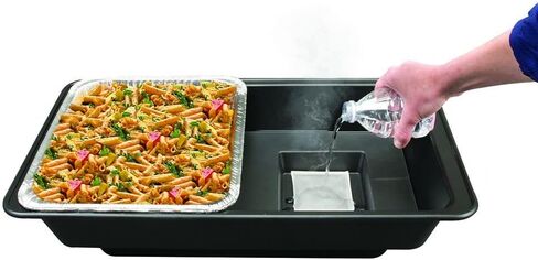 Sterno 70332 SpeedHeat Flameless Food Warming System Kits for Catering, Each Kit Fits Two Half Size Foil Pans (Set of 8 Kits) in Kuwait