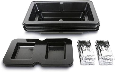 Sterno 70332 SpeedHeat Flameless Food Warming System Kits for Catering, Each Kit Fits Two Half Size Foil Pans (Set of 8 Kits) in Kuwait